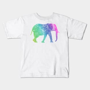 Zentangle Elephant Kids T-Shirt